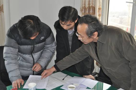 省工作组莅临我市检查建筑基坑工程建设标准执行情况